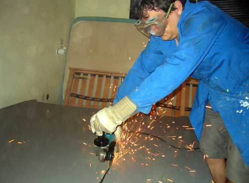 kast doorslijpen