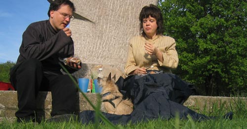 picknick in het park